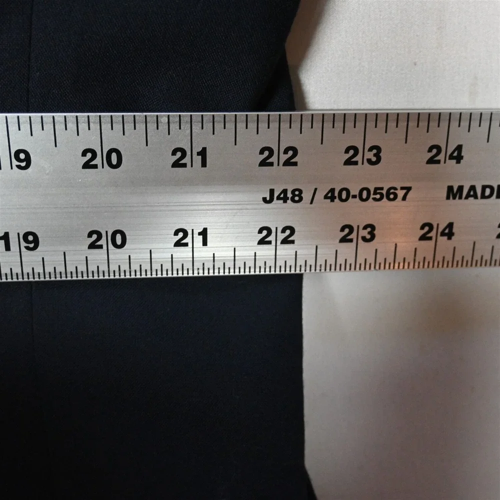 Vtg Hart Schaffner Marx 43R 44R Navy Blue Gold Button Blazer‎ Jacket Sport Coat